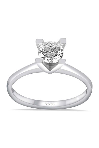 Keops Pırlanta E Renk 0.50 Karat Pırlanta Tektaş Yüzük