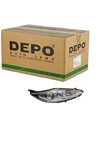 Depo Sağ Ön Far Mercekli Fiesta 2008-2012 Uyumlu DEPO-8A61 13W029 CH