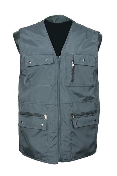 BYBEYEMS GİYİM Multi-Pocket Summer Fabric Vest