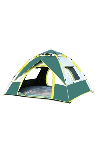 DFT 3 Kişilik Otomatik Çadır 2x2x1,35m - Yeşil-Bej