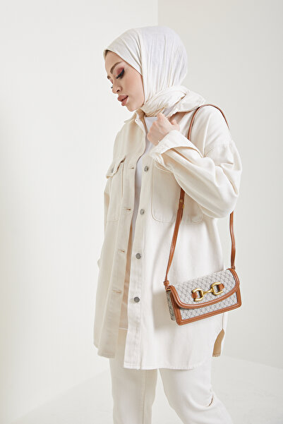 benguen 6175 Spor Kot Ceket Ekru