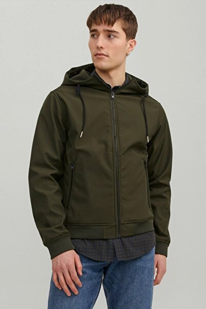 Jack & Jones Kapişonlu Erkek Mont