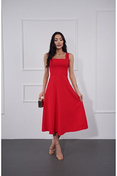 elbisenvarmı Athlete Collar Midi Dress