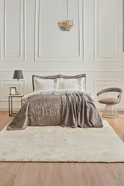 Karaca Home Andrea 8 Parça Çeyiz Seti Antrasit