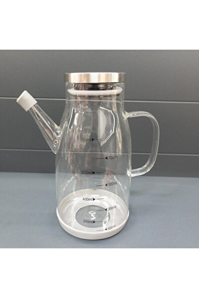 oğuz toptan Borosilikat Cam Yağlık 1000ml