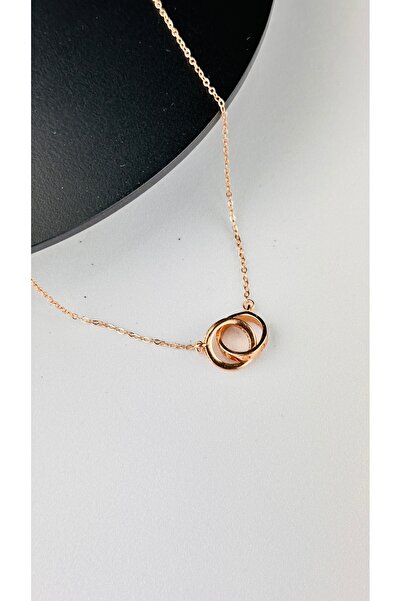 KARYAĞDI GÜMÜŞ KOLYE ALYANSLI  Gümüş Kolye 50cm