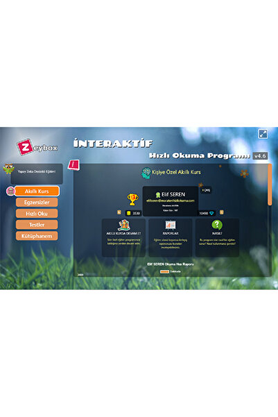 Zeybox Hızlı Okuma Programı Zeybox