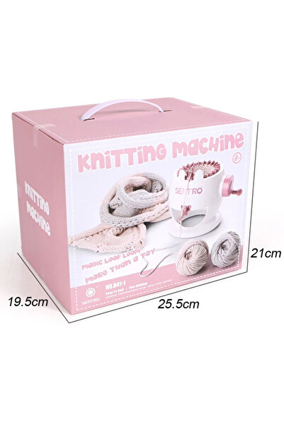 SENTRO Örgü Makinesi 22 İğne İlmek Kolay Örgü Çocuk ve Yetişkinler için
