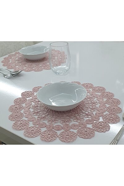 WENESSİ Încărcător de cablu englezesc cu model nufăr din 6 piese