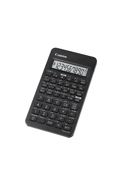 Canon آلة حاسبة علمية سوداء F-605G مكونة من 12 شهرًا