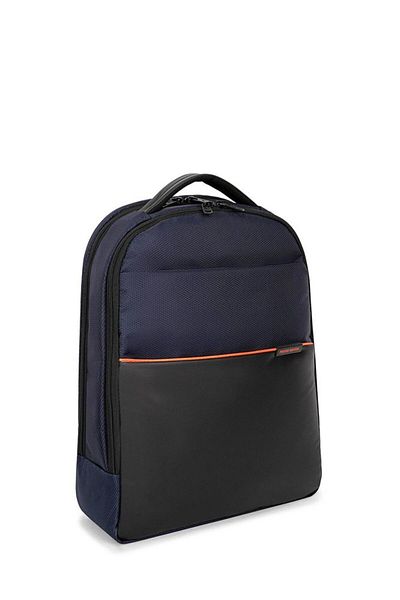 Pierre Cardin Σακίδιο πλάτης Navy Blue Fabric Unisex 01pc001151