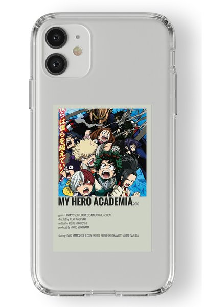 Multitronic iPhone 11 Compatible My Hero Academia Palaroid Poster Design Prin...