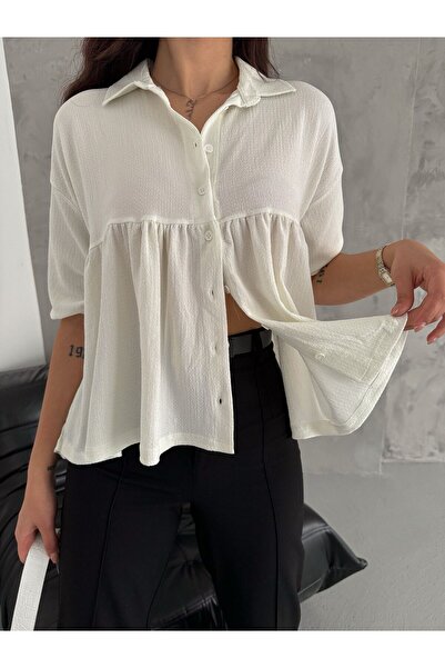 Noa Noa Robe Gather Detailed Shirt