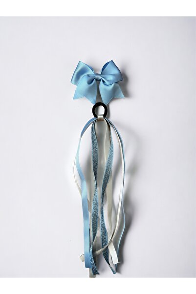 MeloKids Blue Ribbon Buckle Set Elsa Theme Hairpin