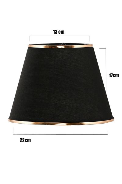 EvLight 22' Lampshade / Black
