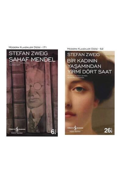 TÜRKİYE İŞ BANKASI KÜLTÜR YAYINLARI Stefan Zweig - Sahaf Mendel - Bir Kadının...