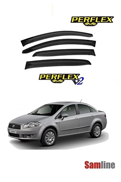 PERFLEX Fiat Linea 2011 Modeller için cam Rüzgarlığı Takımı 4'lü Set