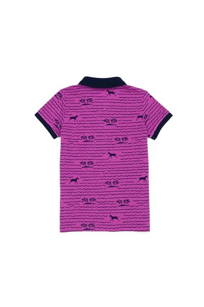 U.S. Polo Assn. Μπλουζάκι για αγόρι με λαιμόκοψη Navy Blue Polo