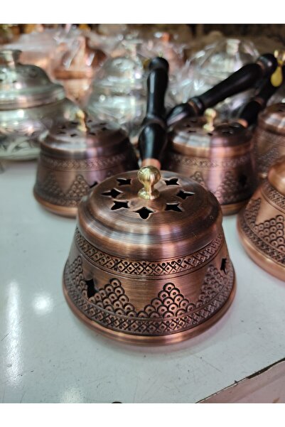 Ustası Antepte Bakır Tütsülük Elişi Zımba Işleme %100 Bakırdır.