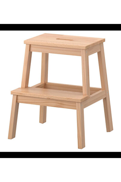 narım Basamaklı Ahşap Tabure