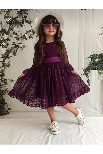 wianna baby Guipure Girls dress