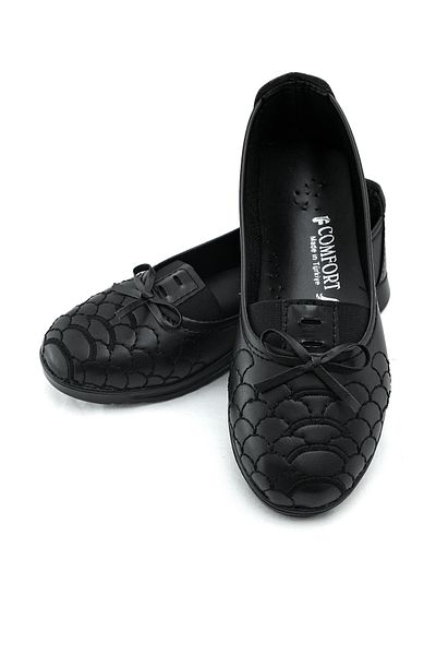 NewOneMall Pantofi de damă cu talpă ortopedică Comfort Black Classic Mother