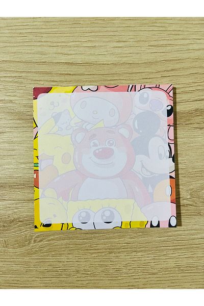 Cuppy Box 30 Sheets Memo Pad - Characters