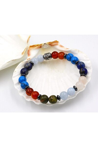 DOĞAL TAŞ CENNETİ Libra (Male) Natural Stone Bracelet