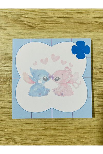 Cuppy Box Stitch&Angel Memo Pad 30 Sheets