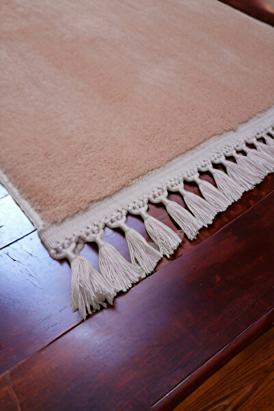 Altun CARPET PUDRA PEMBE POST PELÜŞ KAYMAZ HALI  KOLAY YIKANABİLİR