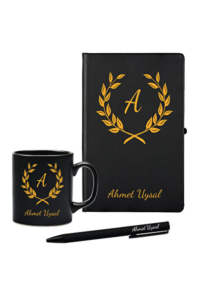 Bolbolhediye Öğretmene Hediye Kişiye Özel Defter Kupa Ve Kalem Seti