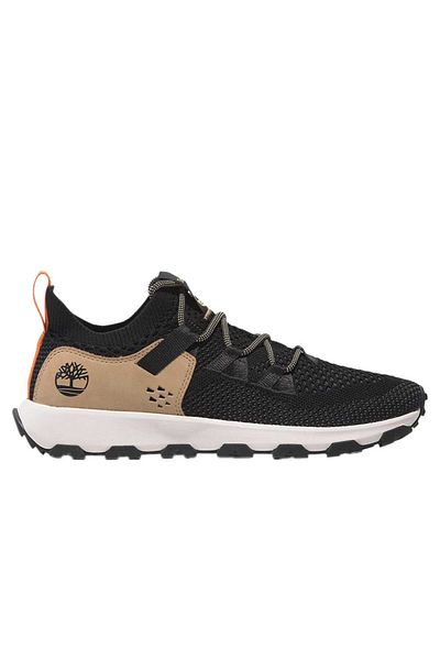 Timberland حذاء رياضي رجالي أسود منخفض الدانتيل - حذاء كاجوال Tb0a6atsek81