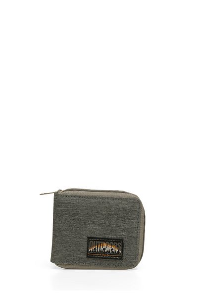 lumberjack Outdoor Zipper 4Fx Grey Melange Men's Wallet