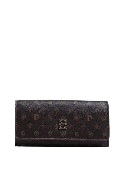 Pierre Cardin Coffee Monogram Women's Clutch & Clutch Bag 06Pc23Y704-Mn