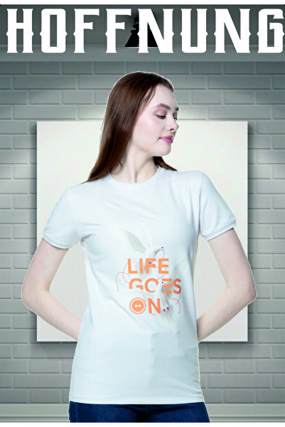 HOFFNUNG Μπλουζάκι Peace Dove Digital Printed - 100% βαμβάκι, λεπτή εφαρμογή, λαιμόκοψη