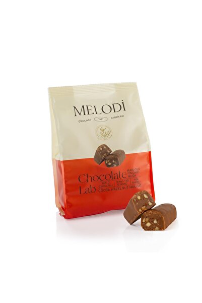 Melodi Çikolata Kakaolu Fındıklı Mini Nuga 200g
