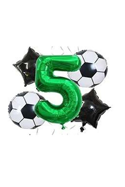 BEST PARTİ DOĞUM GÜNÜ PARTİ SÜSLERİ مجموعة بالونات ذات طابع كرة القدم باللون ...