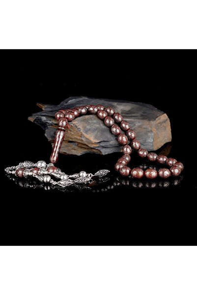 Tesbihsepetim ARPA KESİM BÜYÜK BOY USTA EL İŞÇİLİĞİ KUKA TESBİH 925 AYAR GÜMÜ...