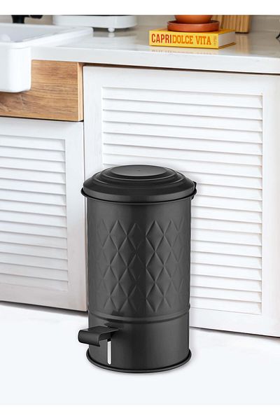 The Mia Coș de gunoi Prism Bucătărie Negru 24 Lt