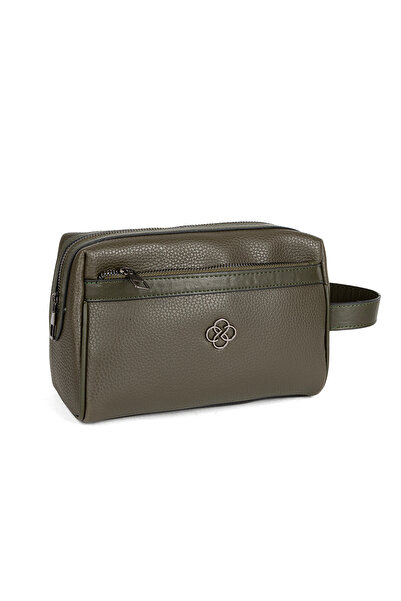 Sevinç Çanta Особиста сумка для гоління та макіяжу, великого розміру, хакі