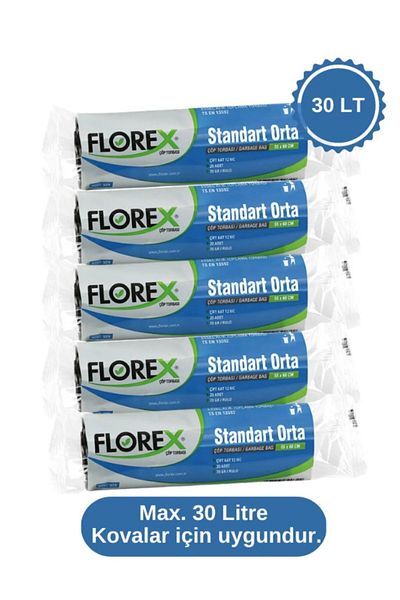 TBYSHOP 1 Roll 20 Pieces Black Standard Medium Size Extra Thick Double Layer 13 MC 55x60 80 Gram Max30 Lt