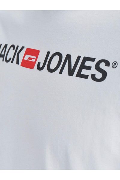 Jack & Jones Jack&jones 12137126   On Jack&jones Written 0 Κοντό μανίκι με λαιμόκοψη Tsh