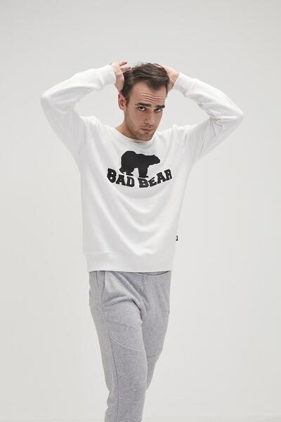 Bad Bear 20.02.12.011 طباعة منقوشة 0 رقبة عرق