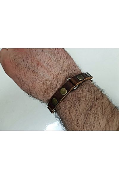 aysefe Real Leather Handmade Bracelet