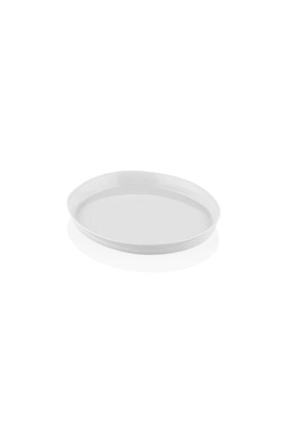 The Mia Cotta Limoges Beyaz Porselen İkram Tabağı 16 cm