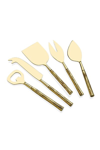The Mia Goldy Cheese Serving Set 5 Pieces CKB0181