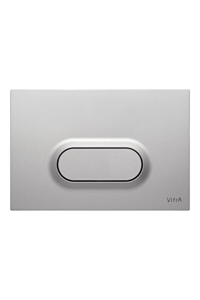 VitrA Loop O 740-1086 Tek Basmalı Kumanda Paneli - I?z Bırakmaz - Mat Krom