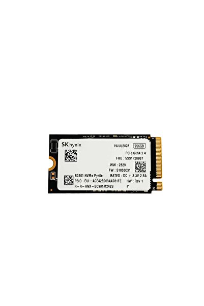 SKHYNİX SK Hynix BC901 256GB M.2 22x42 NVMe SSD