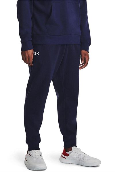 Under Armour Ανδρικό Fleece Joggers Sweatpants - Ua Rival 1379774 -410