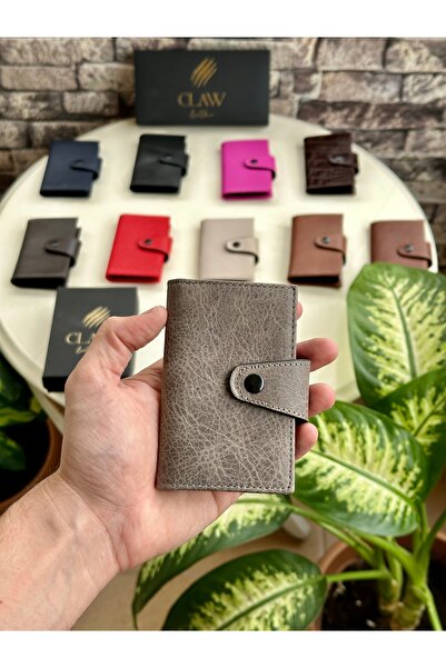 Claw ΔΕΡΜΑΤΙΝΟ ΠΟΡΤΟΦΟΛΙ ΜΕ ΚΑΡΤΟΘΗΚΗ